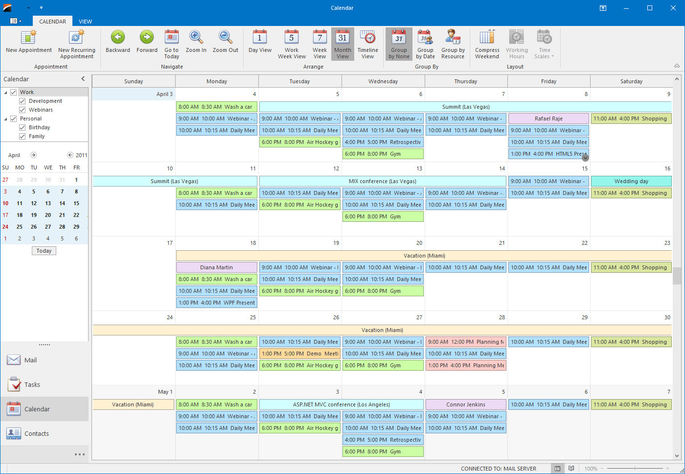 WinForms Scheduler Control