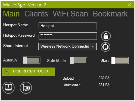 Winhotspot WiFi Router