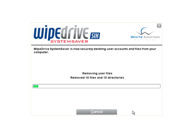 WipeDrive SystemSaver Win 32 bits