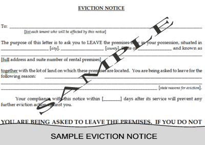 Wisconsin Eviction Notice Form