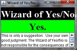 Wizard of Yes/No