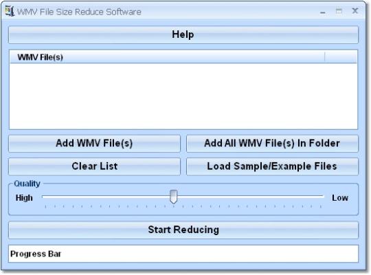 WMV File Size Reduce Software