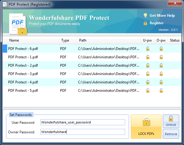 Wonderfulshare PDF Protect