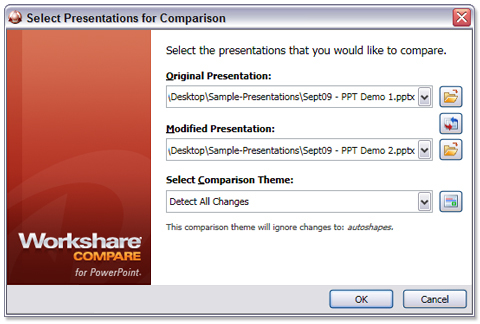 Workshare Compare for PowerPoint