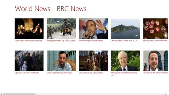 World News BBC for Windows 8
