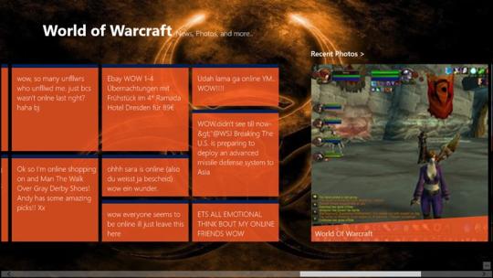 World of Warcraft for Windows 8