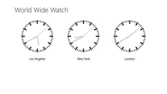 World Wide Watch for Windows 8