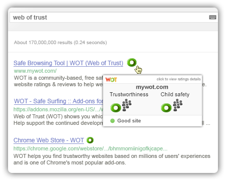 WOT (Web of Trust) for Firefox