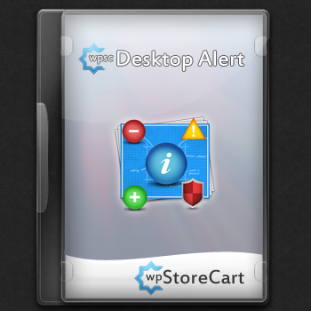 wpStoreCart Desktop Alert