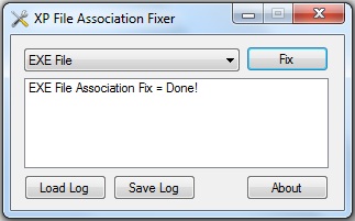 XP File Association Fixer