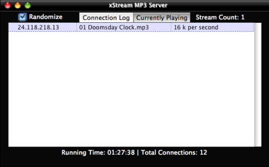 xStream MP3 Server