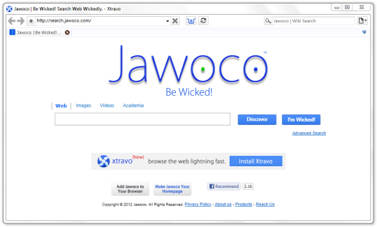 Xtravo Web Browser
