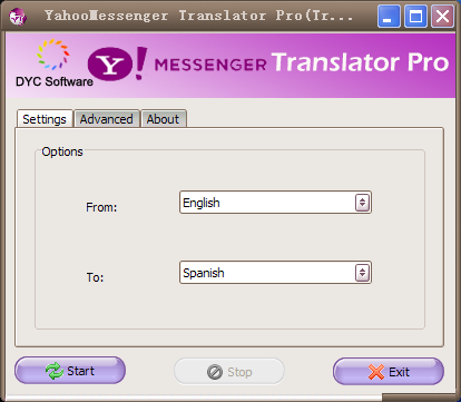 YahooMessenger Translator Pro