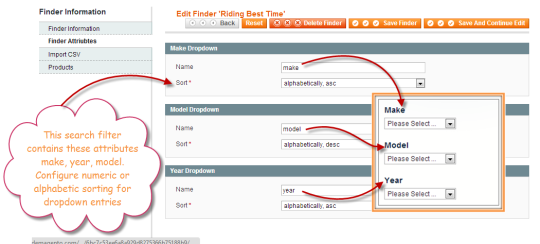 Year Make Model Magento Extension