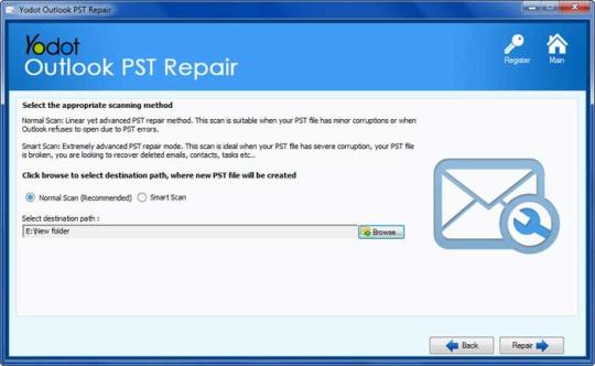 Yodot Outlook PST Repair