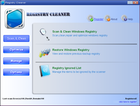 YSU Registry Cleaner