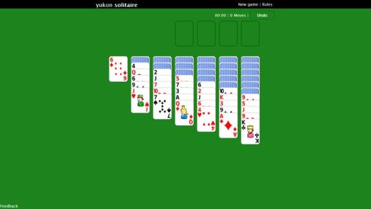 Yukon Solitaire for Windows 8