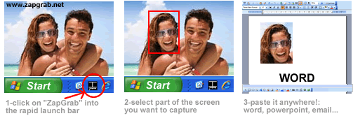 ZapGrab Vista Screen Grabber