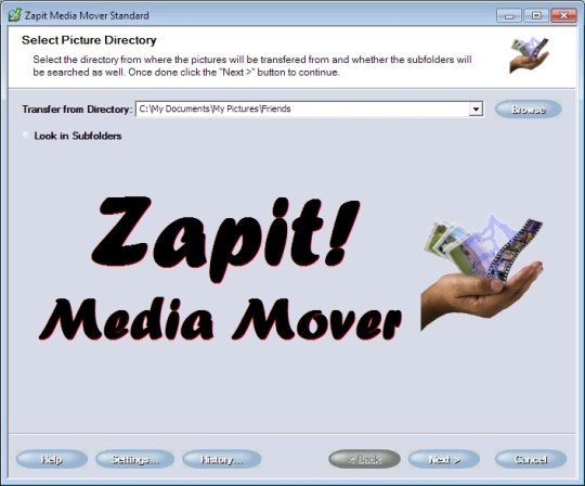 Zapit Media Mover Standard