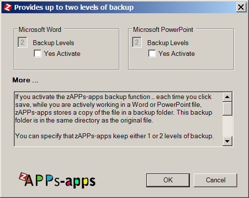 zAPPs-apps Collection for Microsoft Office 2007