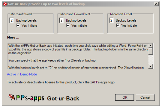 zAPPs-Got-ur-Back for Microsoft Office Pro 2013