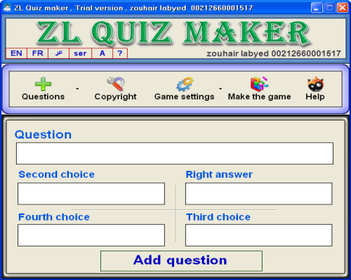 ZL Quiz Maker