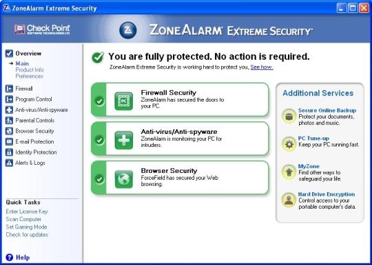 ZoneAlarm Extreme Security 2018