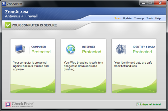 ZoneAlarm Pro Antivirus + Firewall